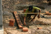 Day laborer working