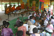 Buddhist ceremony